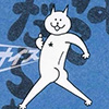 神经猫打棒球图标